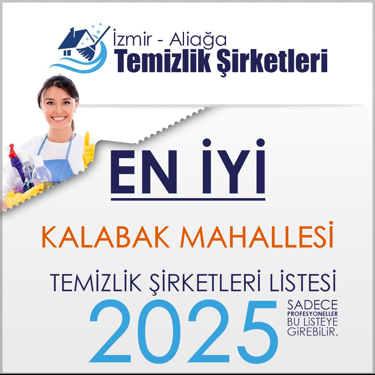 Aliağa Kalabak Mahallesi Temizlik Şirketi